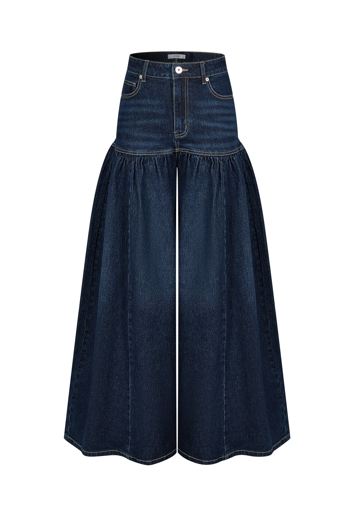 Drop Hip Ultra Wide Leg Jeans