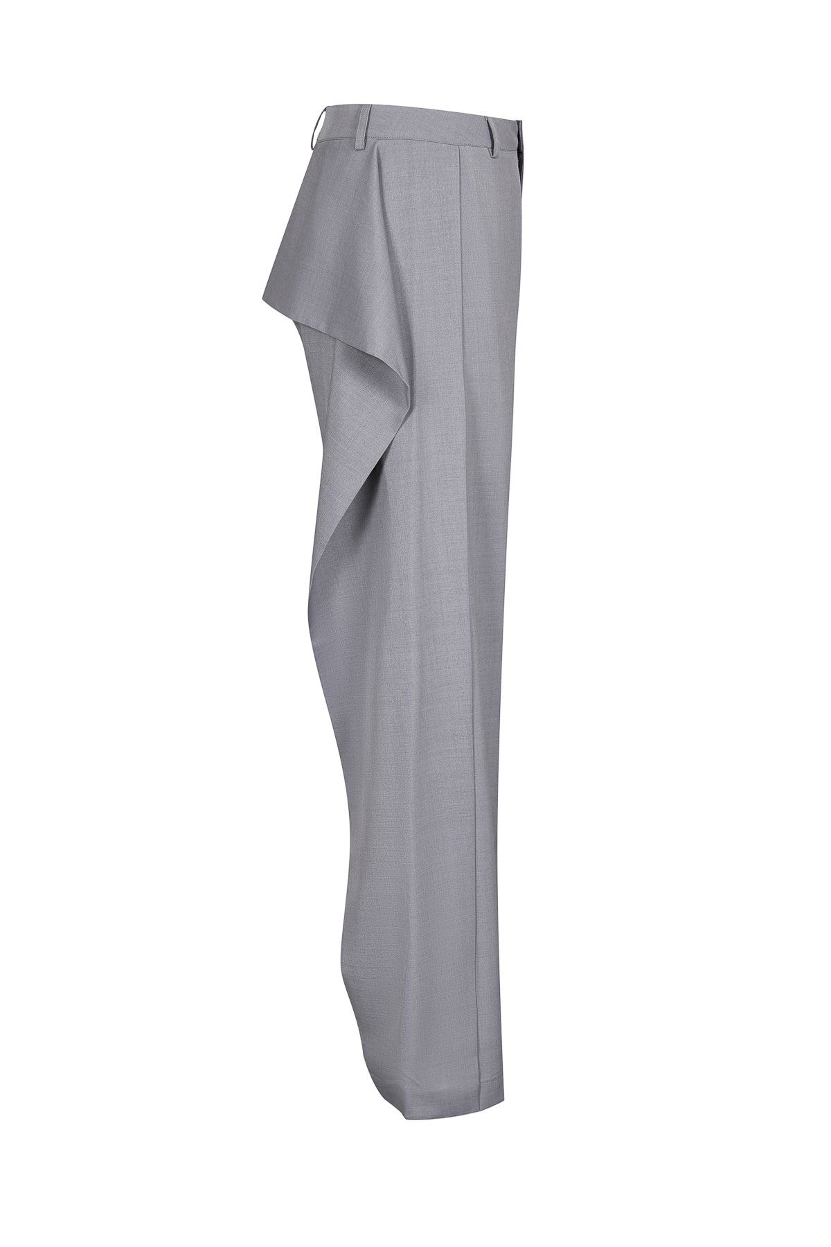 Joelle Woven Draped Cape Inspired Pants