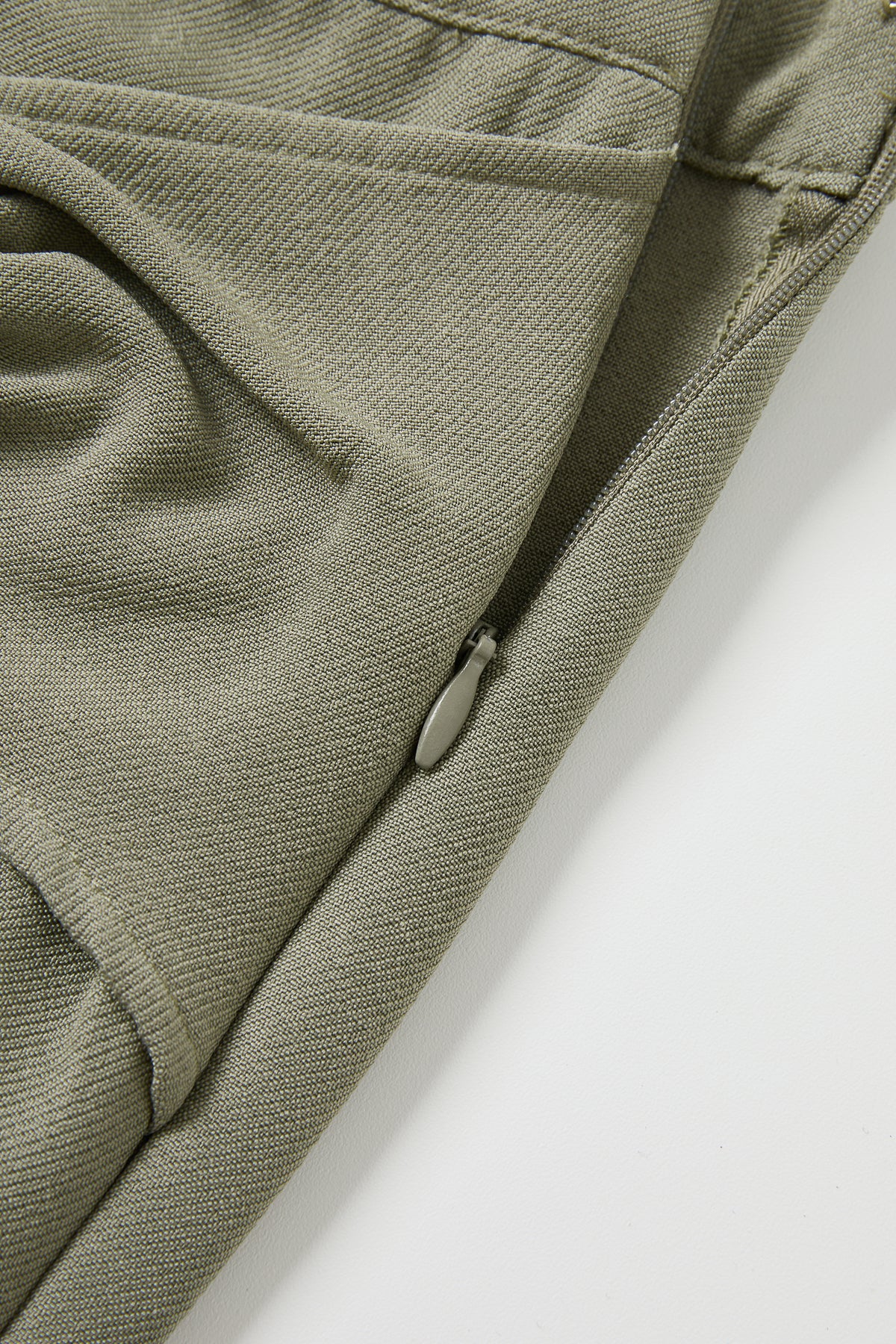 Tailored Wrap Trousers With Metal Trim