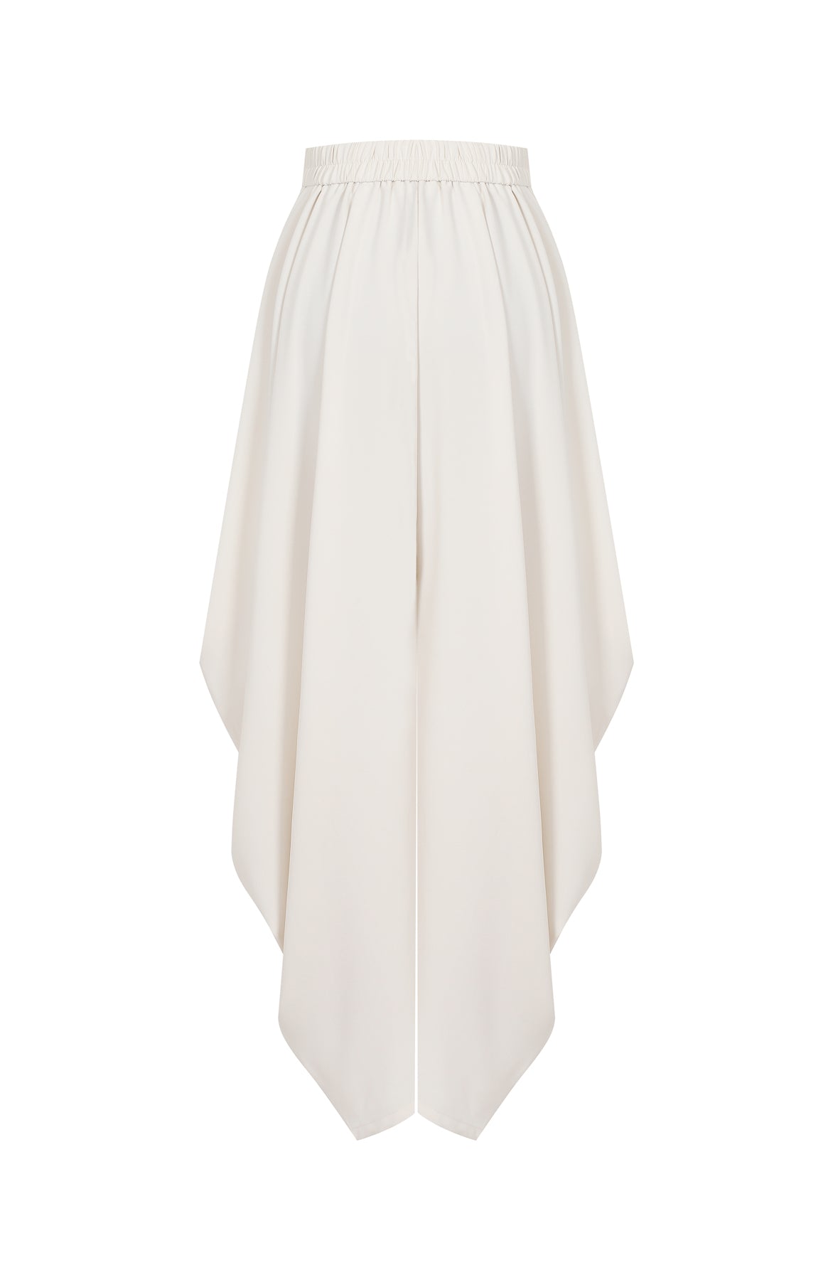 The Drape Ruched Solid Pants