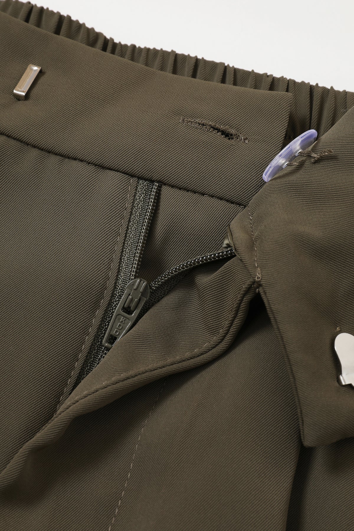 The Drape Ruched Solid Pants