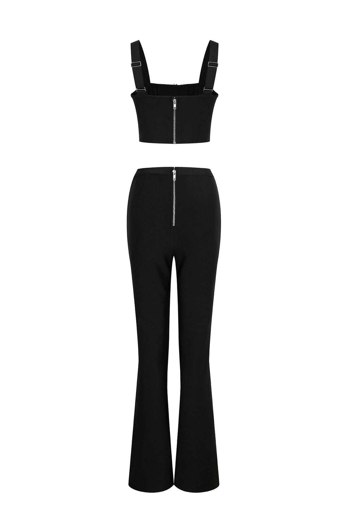 Daisy Edge Embellished Top and Pants Set