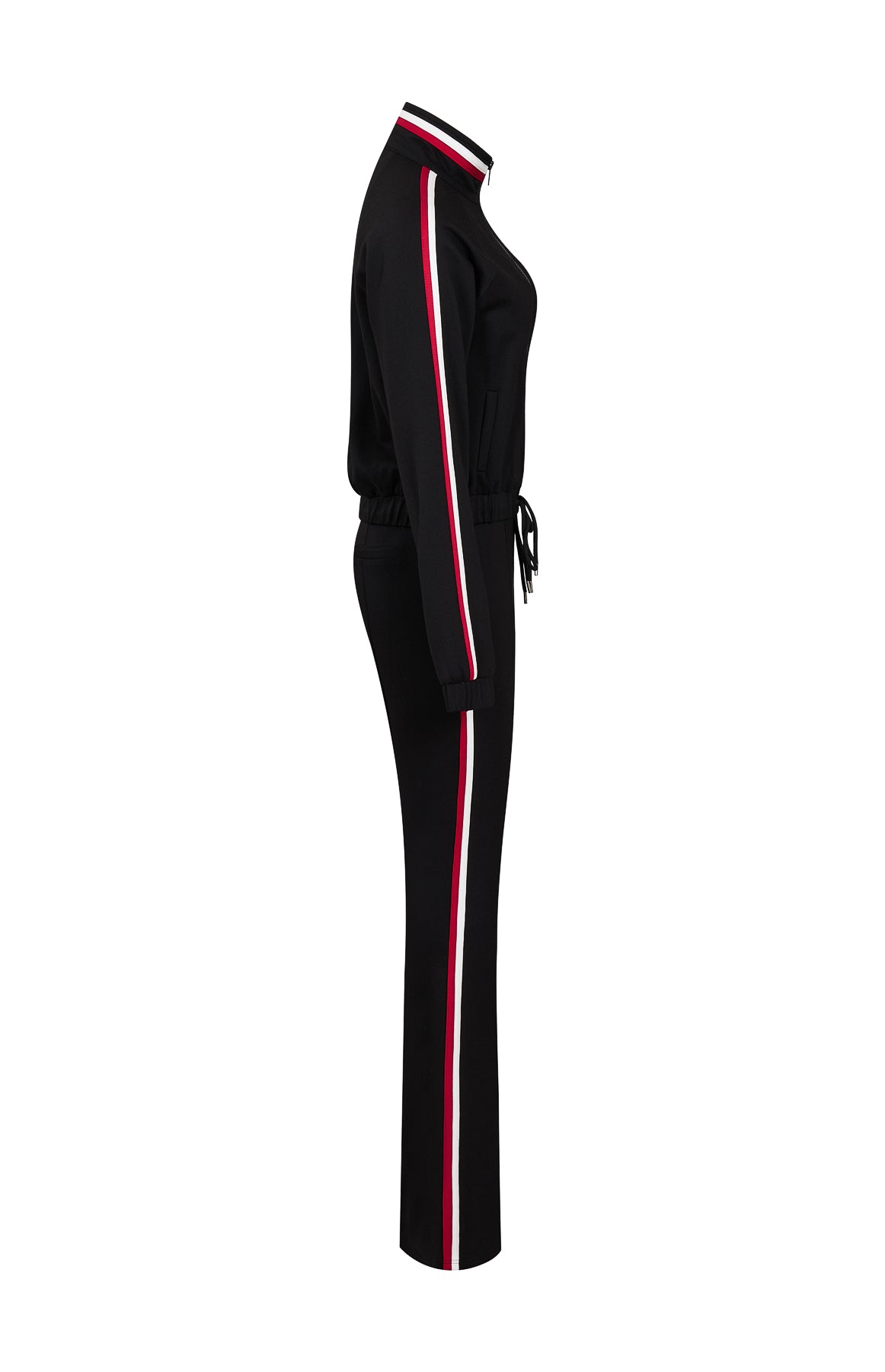 2 Tone Stripe Jacket Pant Set