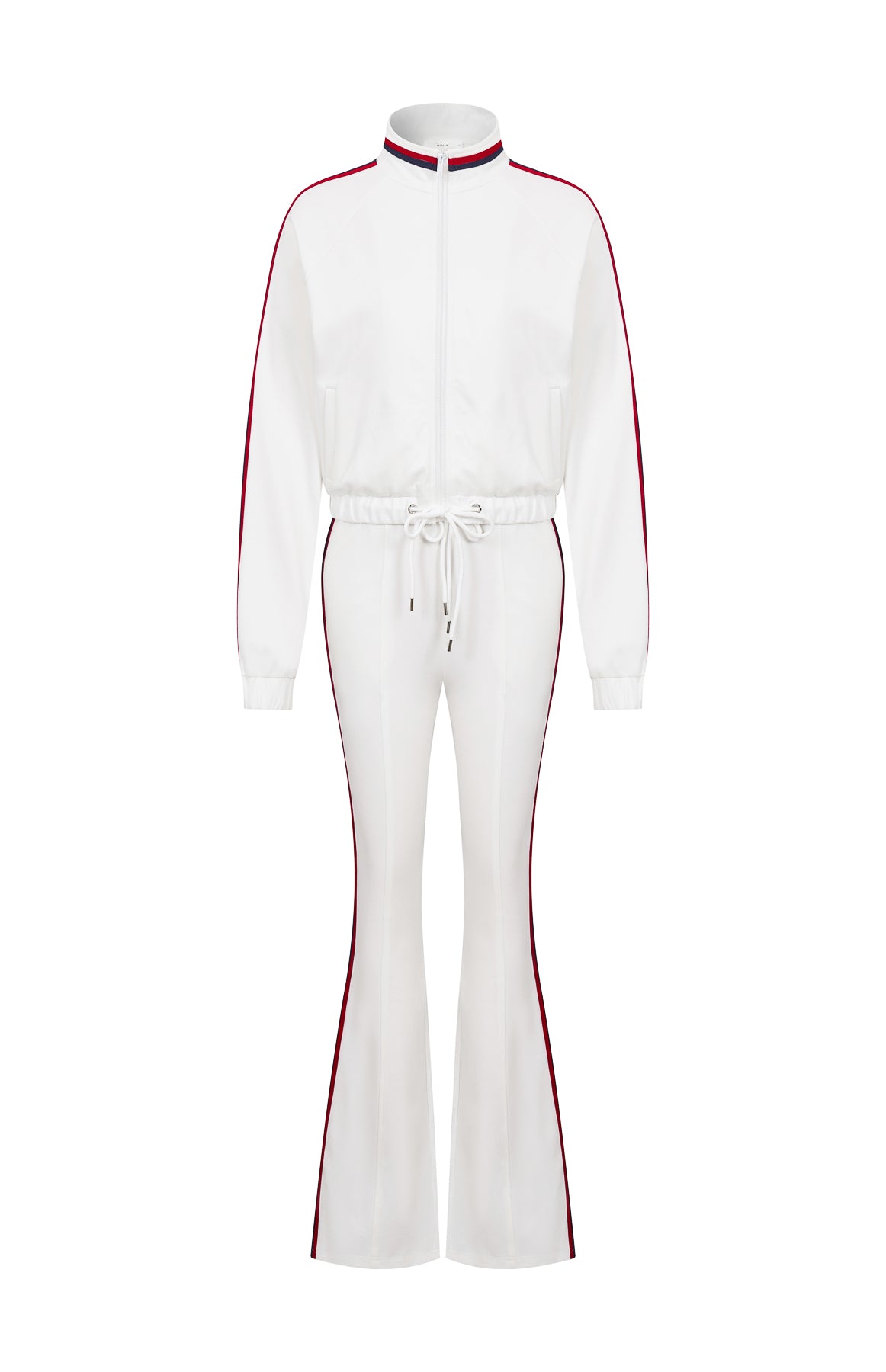 2 Tone Stripe Jacket Pant Set