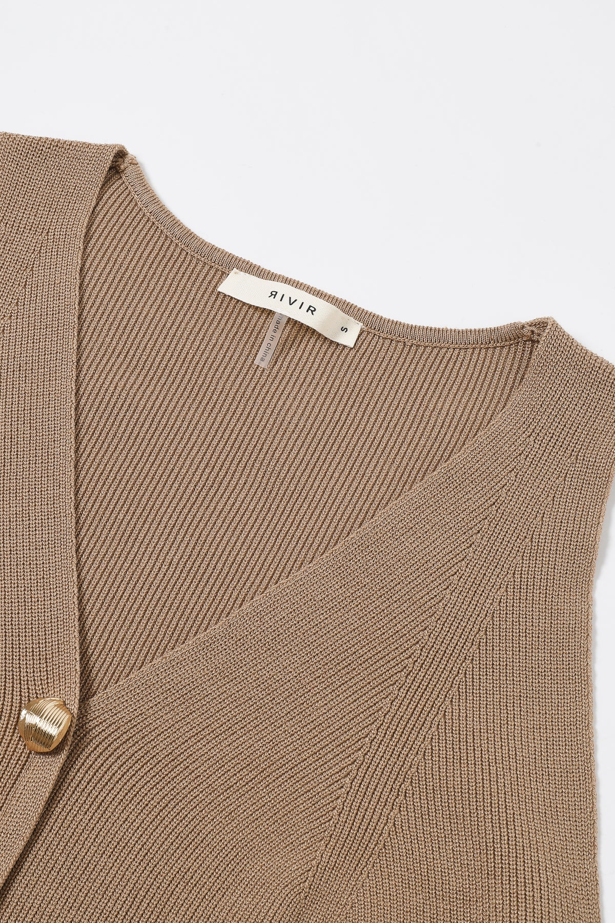 Cashmere Canvas Sleeveless Knit Vest & Pants Set