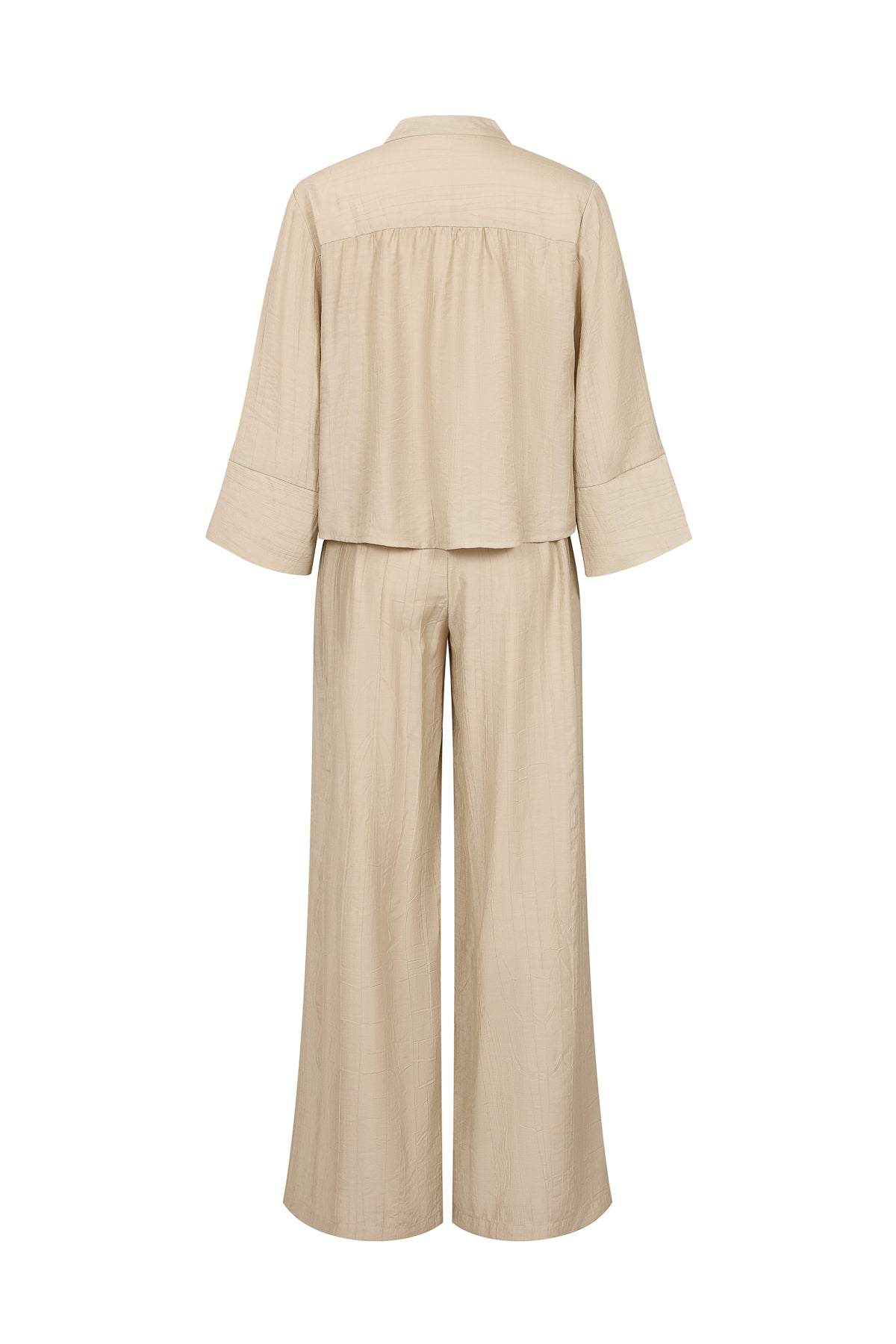 Oversized Fit Long Sleeve Top with pants set