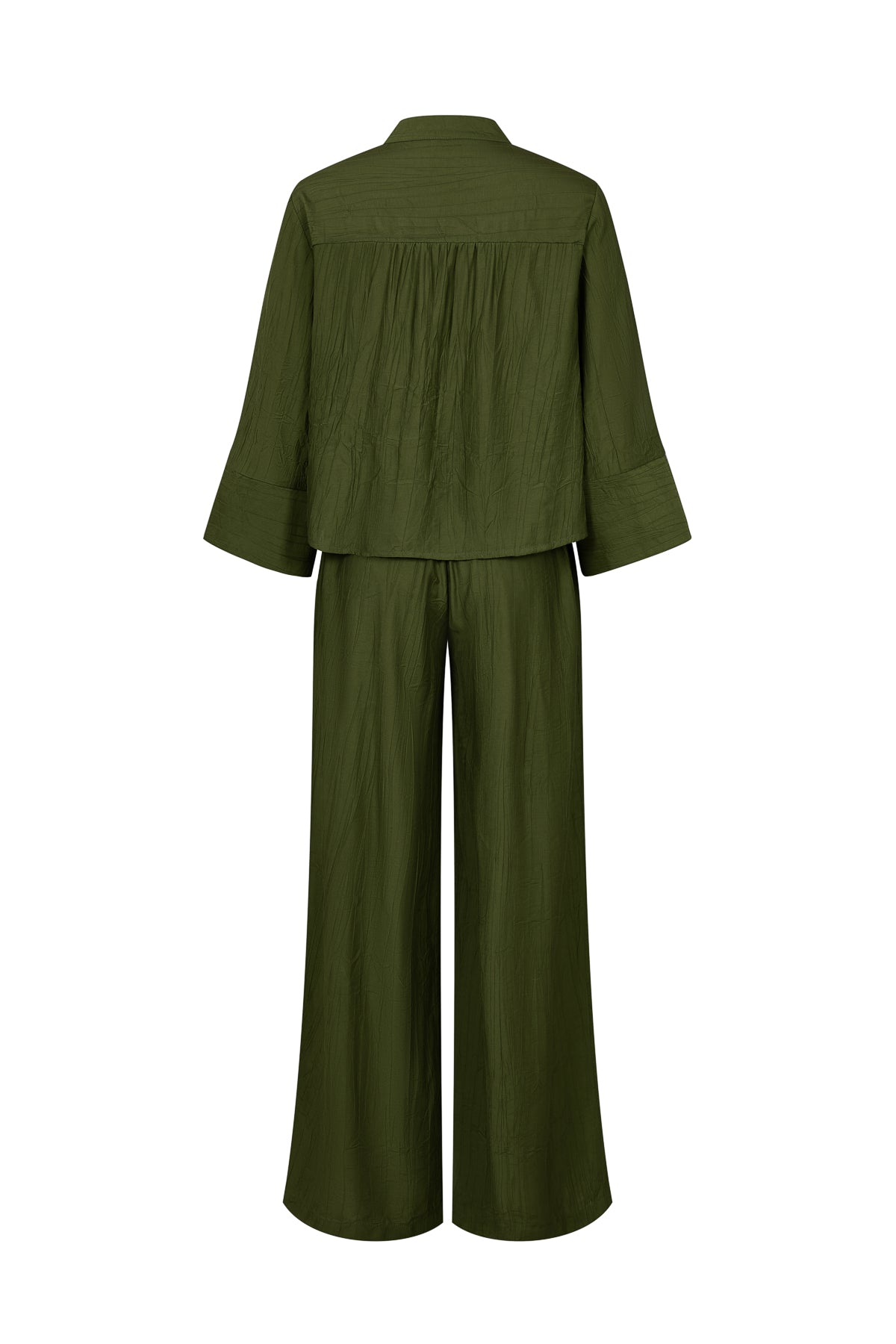 Oversized Fit Long Sleeve Top with pants set