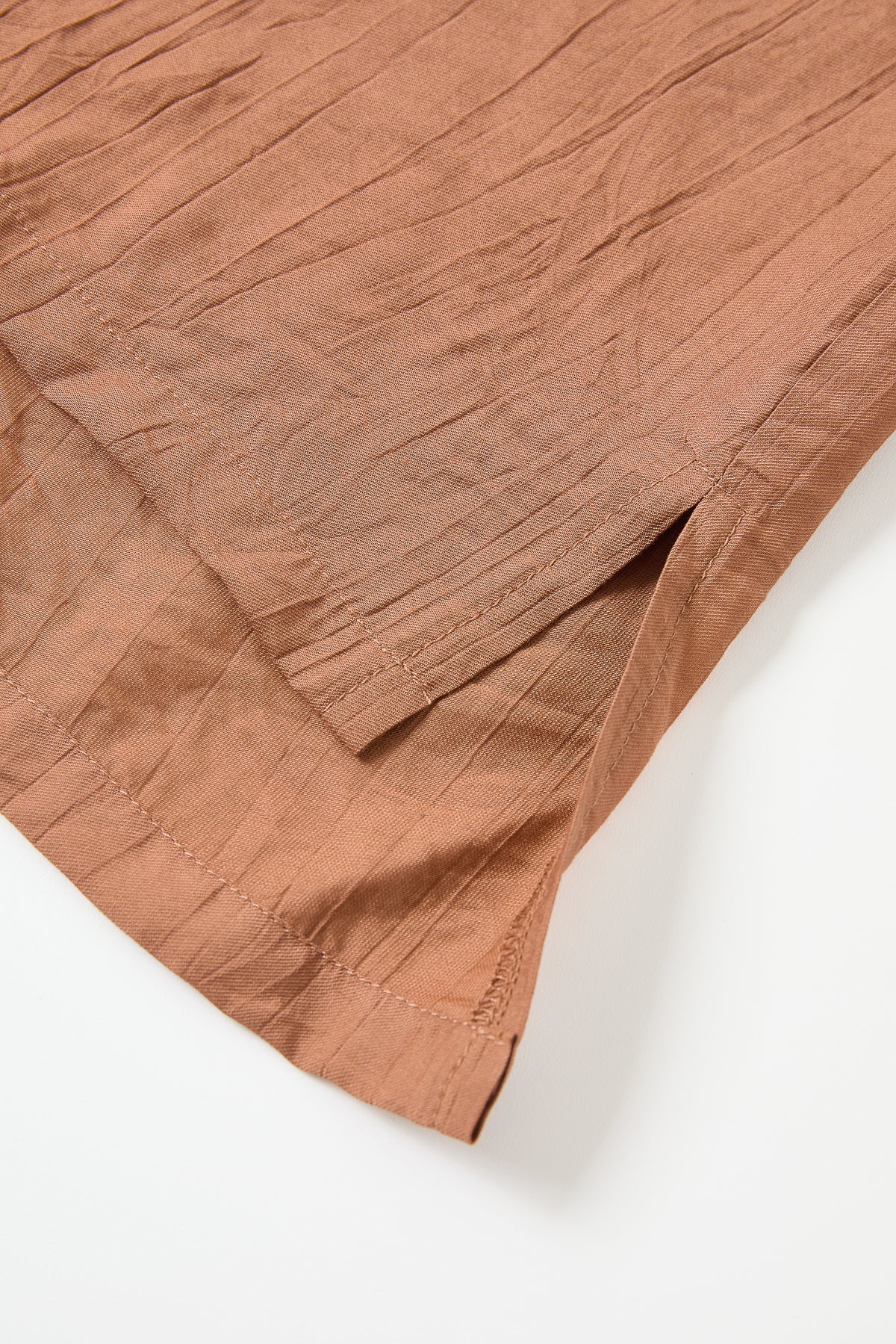 The Ember V-Neck Woven Long Sleeve Top
