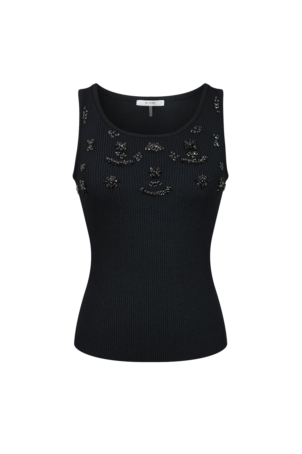 Embellished Knit Top