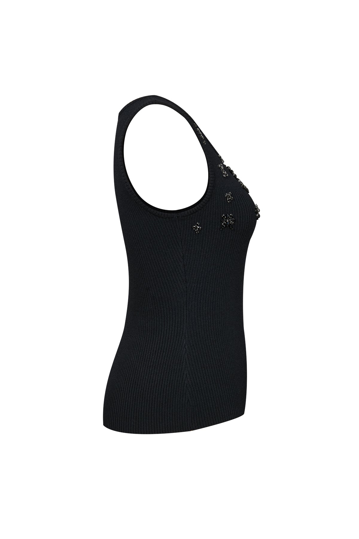 Embellished Knit Top