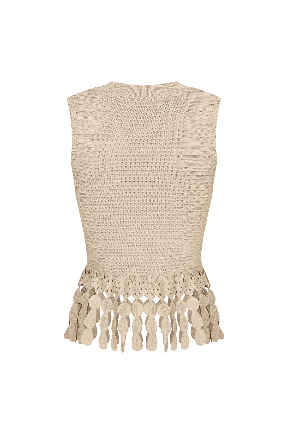 Knit Fringe Top
