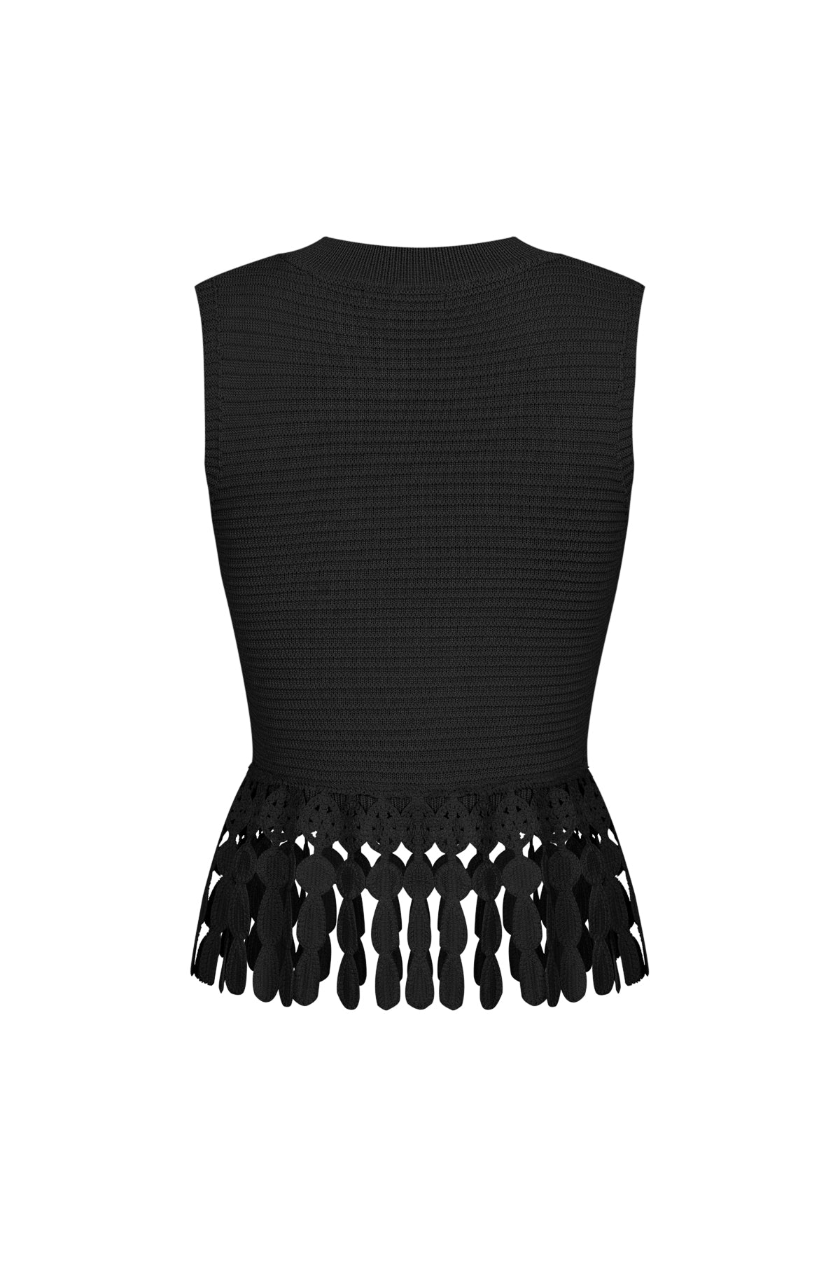 Knit Fringe Top