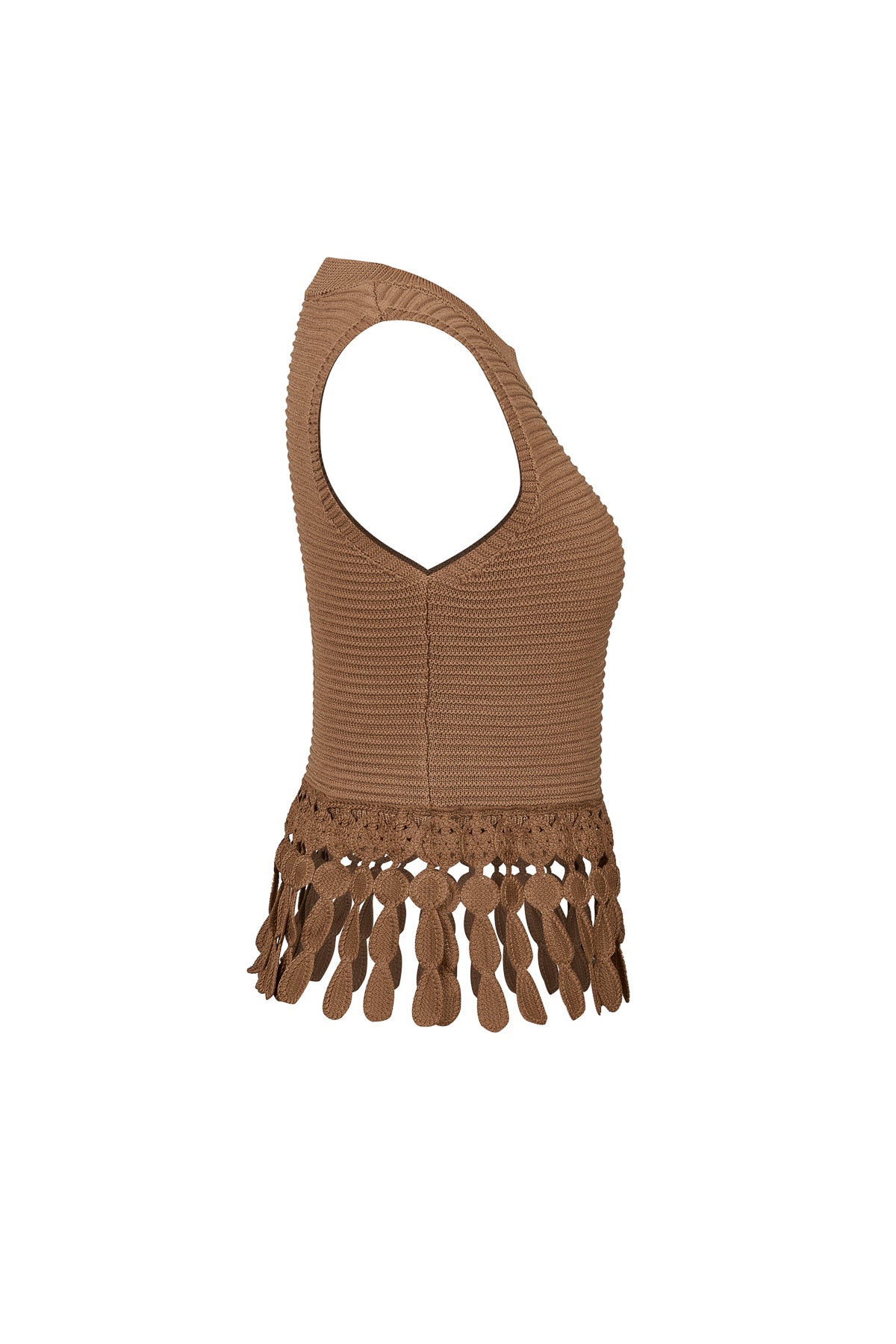 Knit Fringe Top