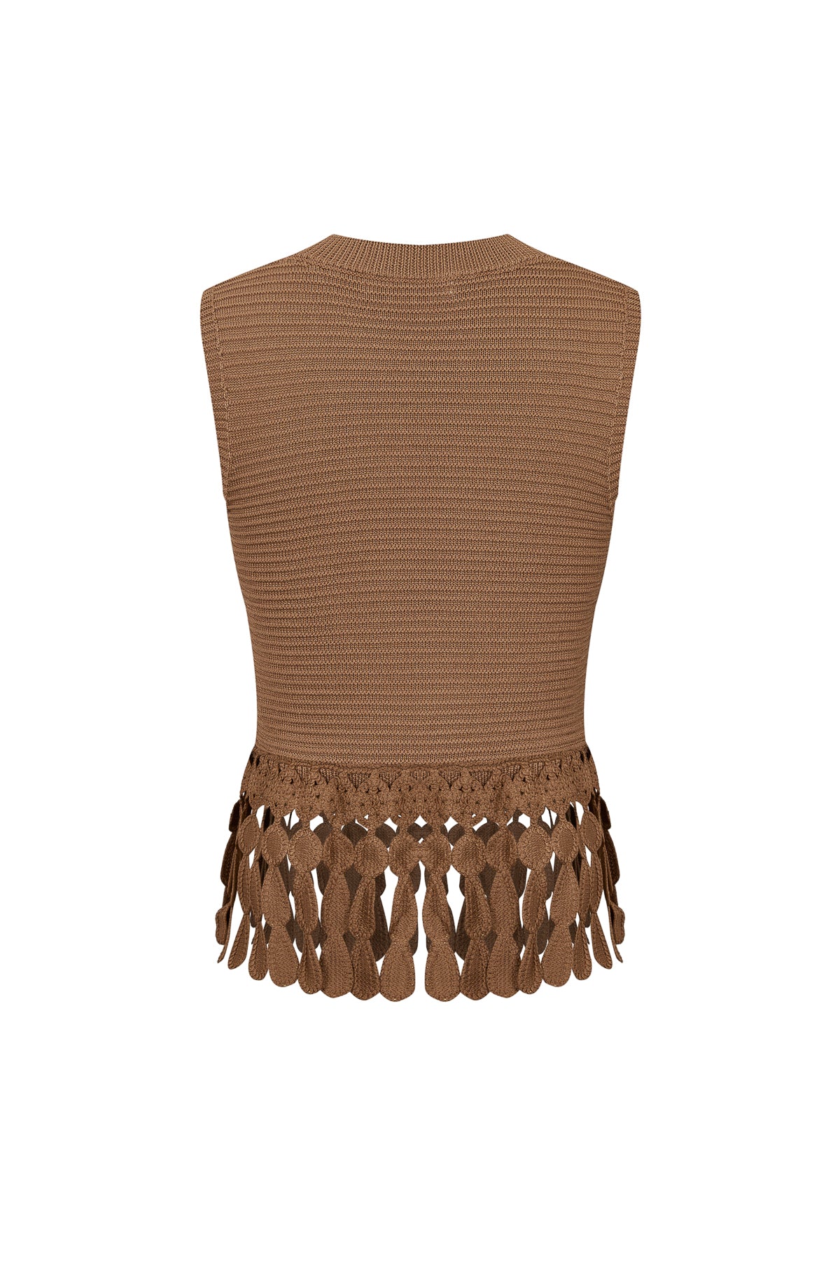Knit Fringe Top