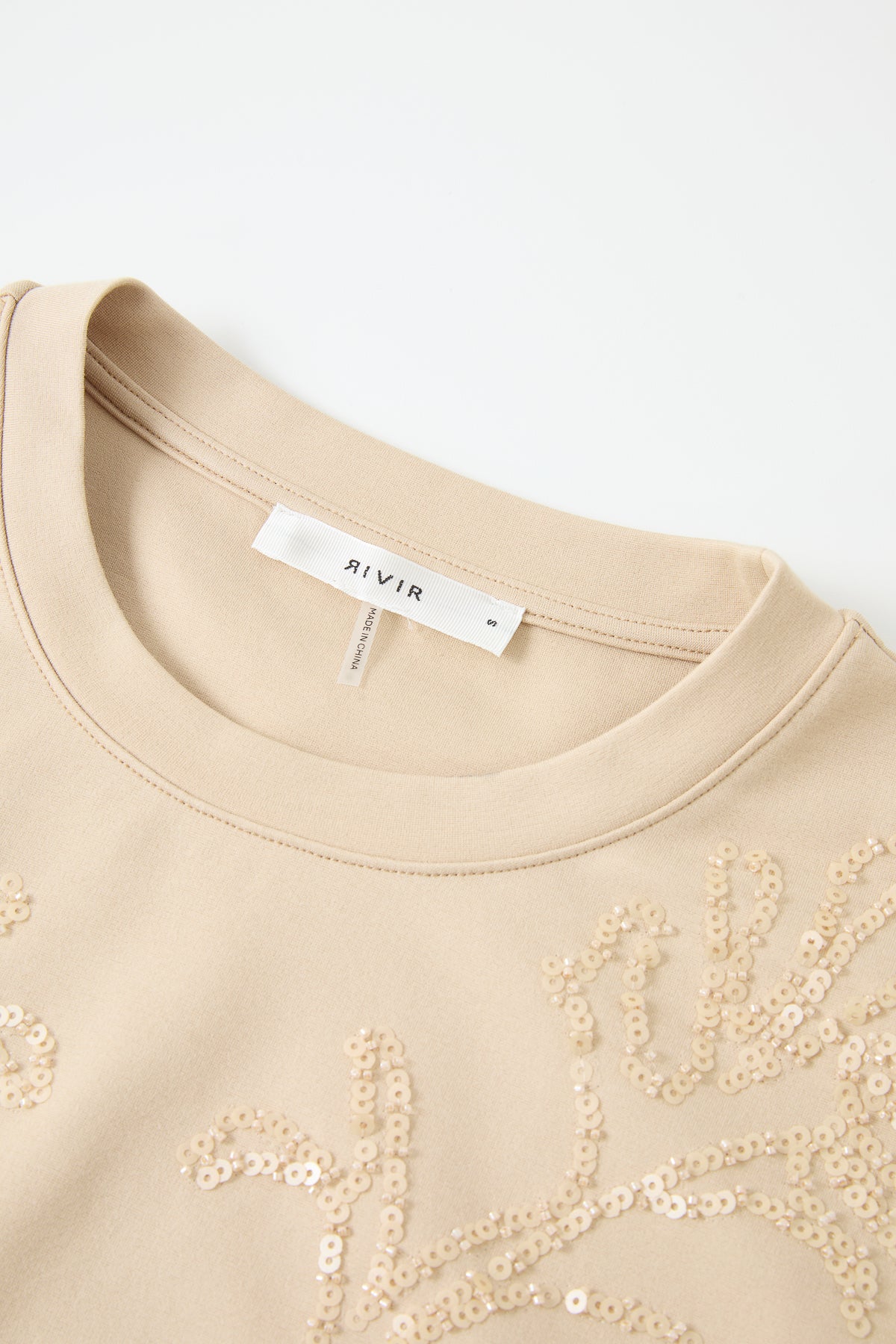 Sequin Embellishment T shirt