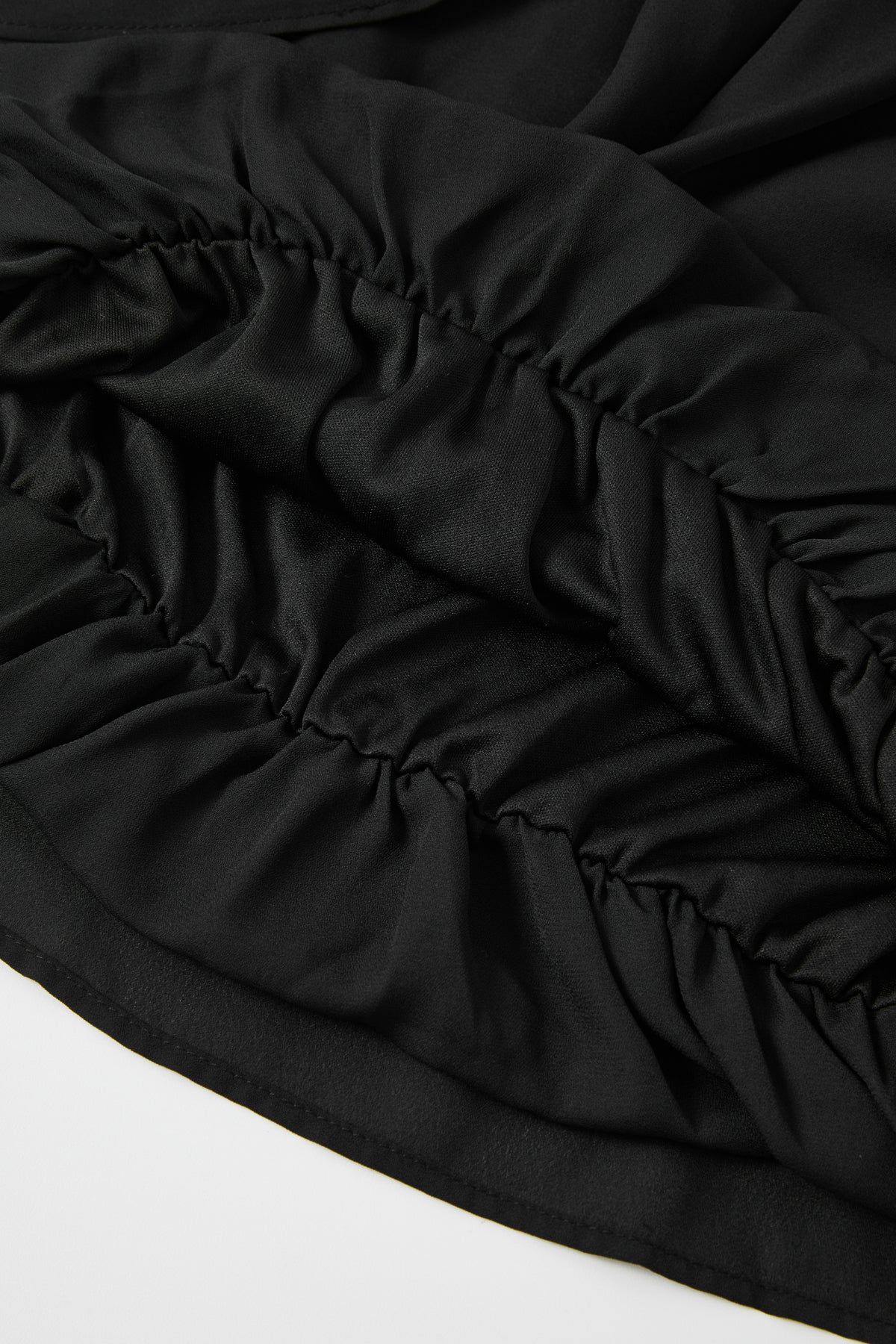Shirred Cape Top