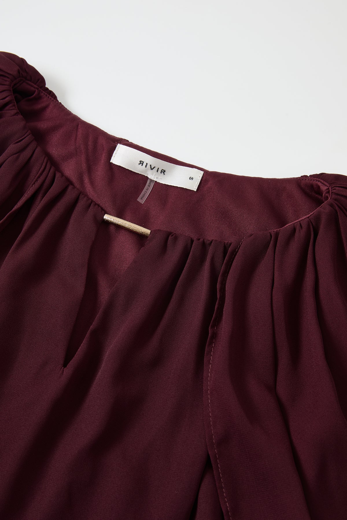 Shirred Cape Top