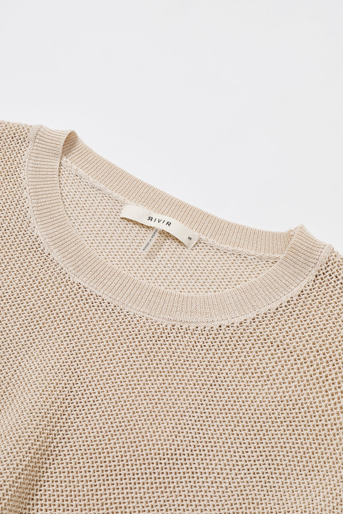 Wave Detail Knit Top