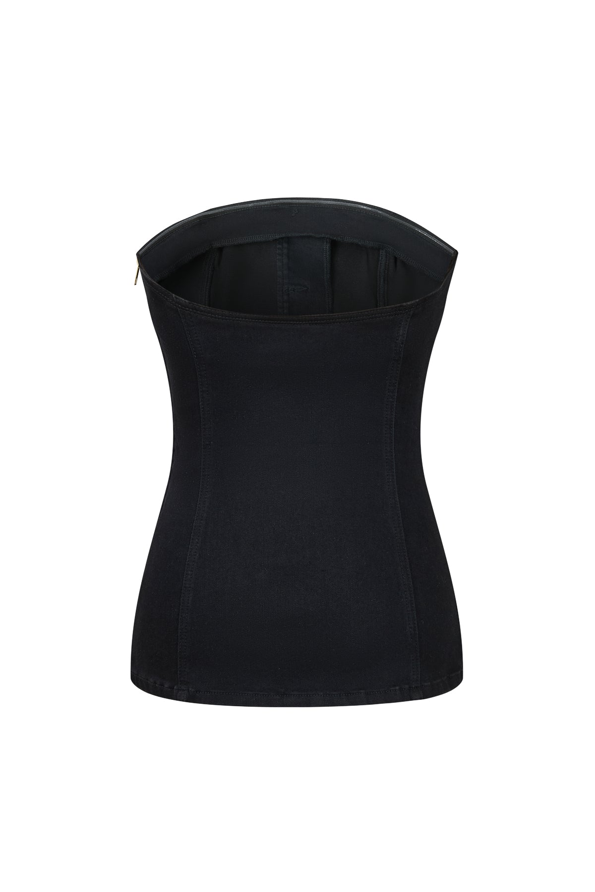Nyla Strapless Denim Top
