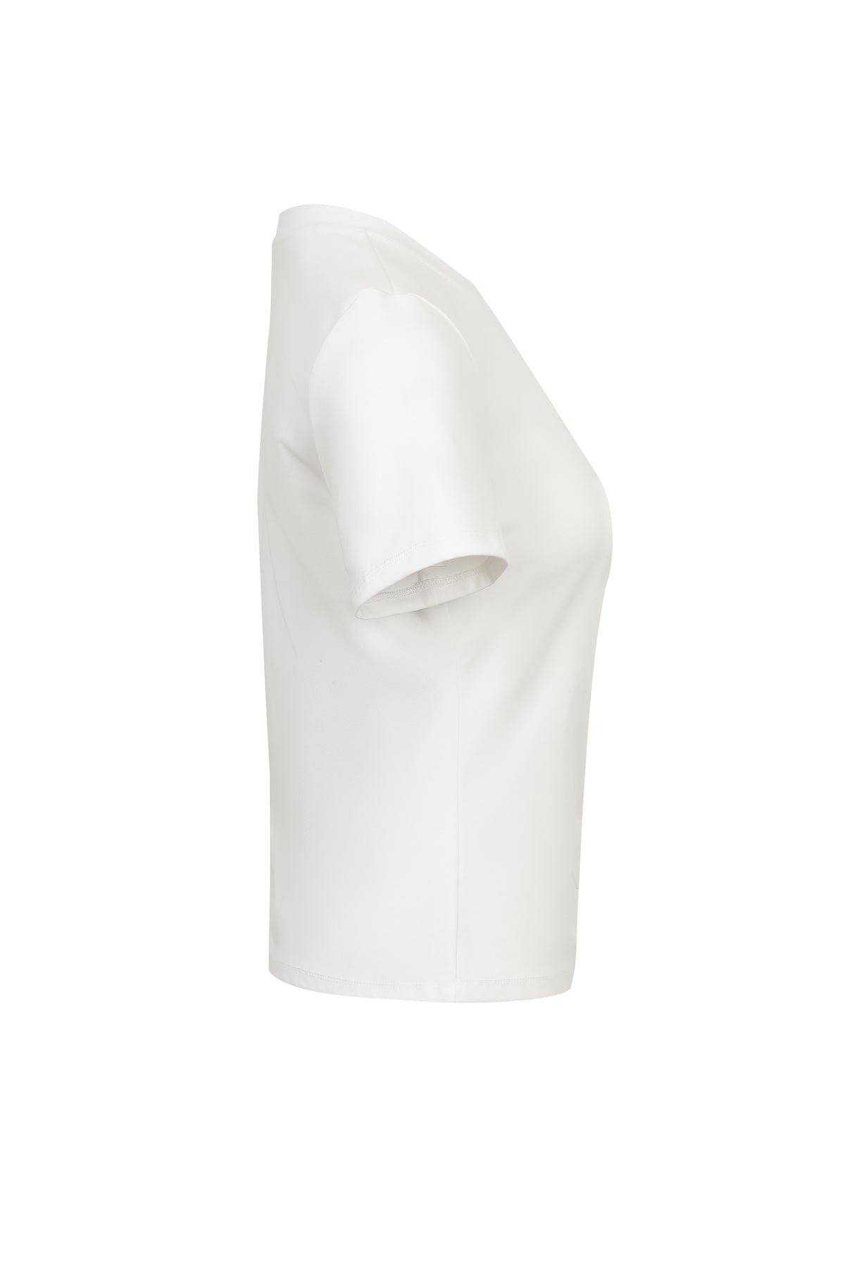 Sculpted Side Ruffle Knit Top