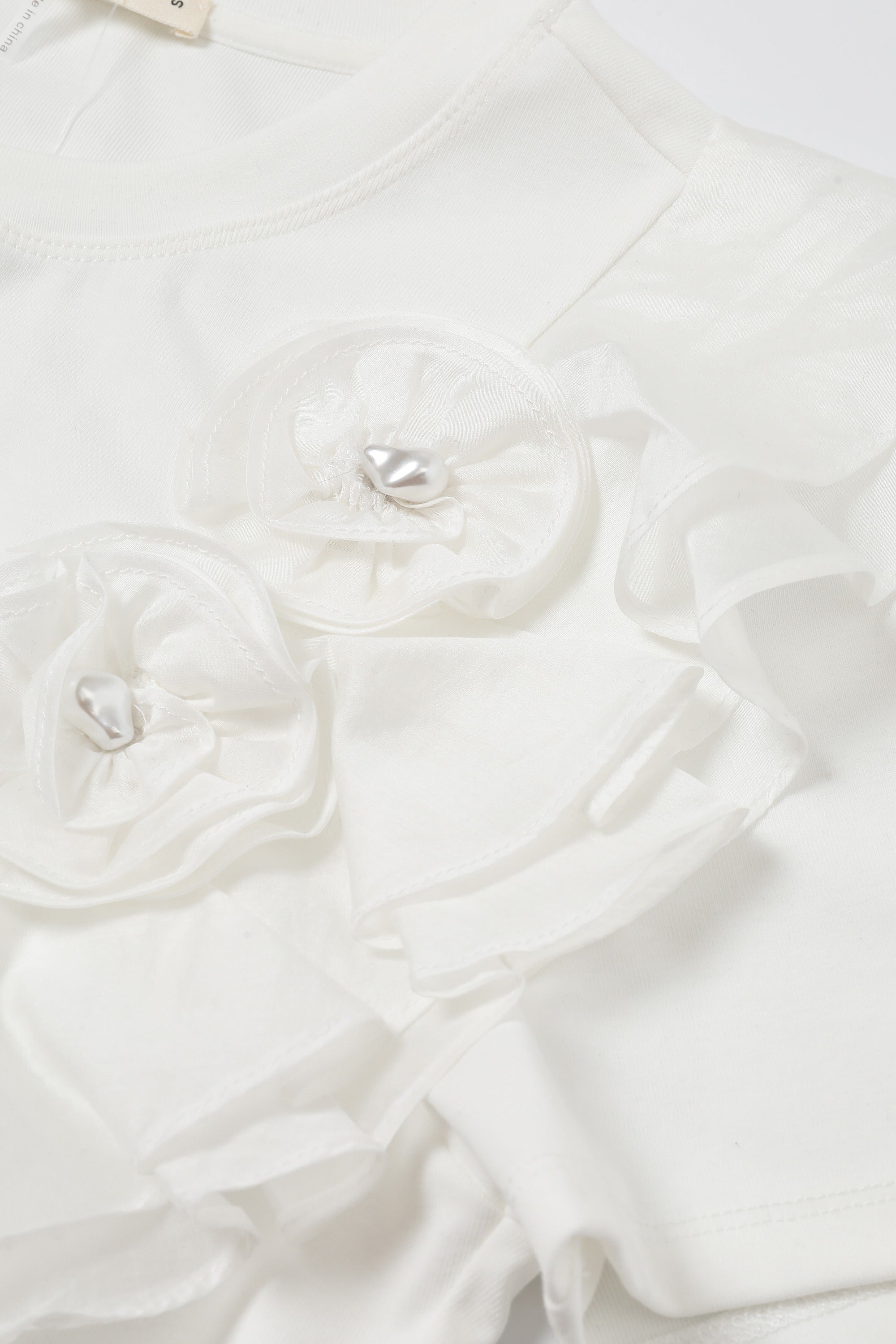 Sculpted Side Ruffle Knit Top