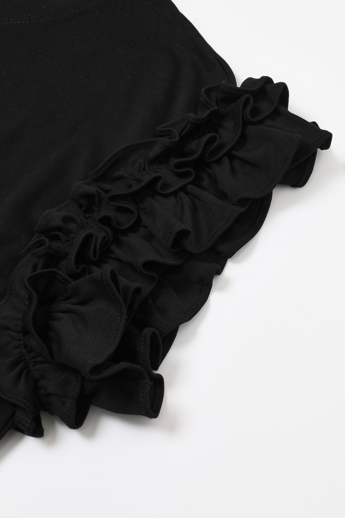 The Ruffle Sleeve Muse Knit Top