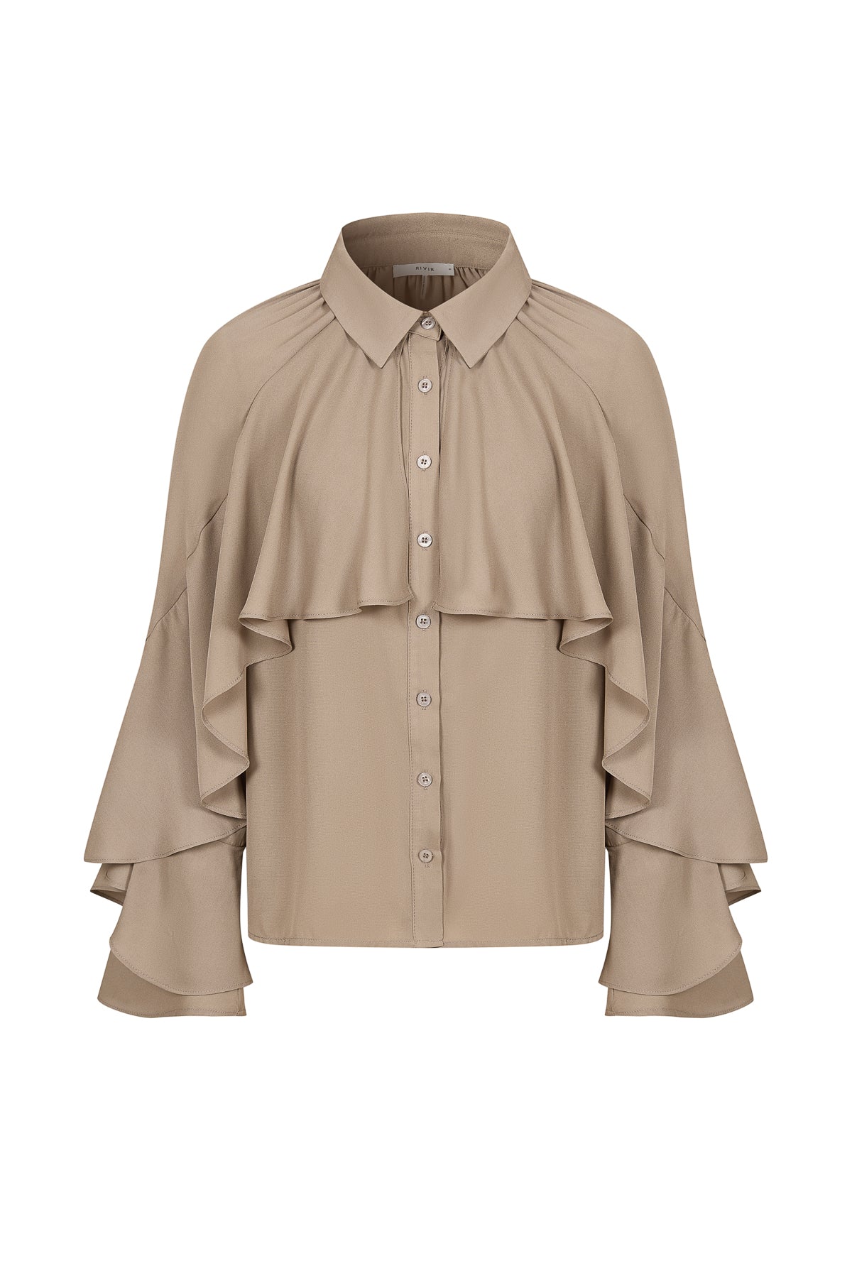 Ruffle Detail Shirt