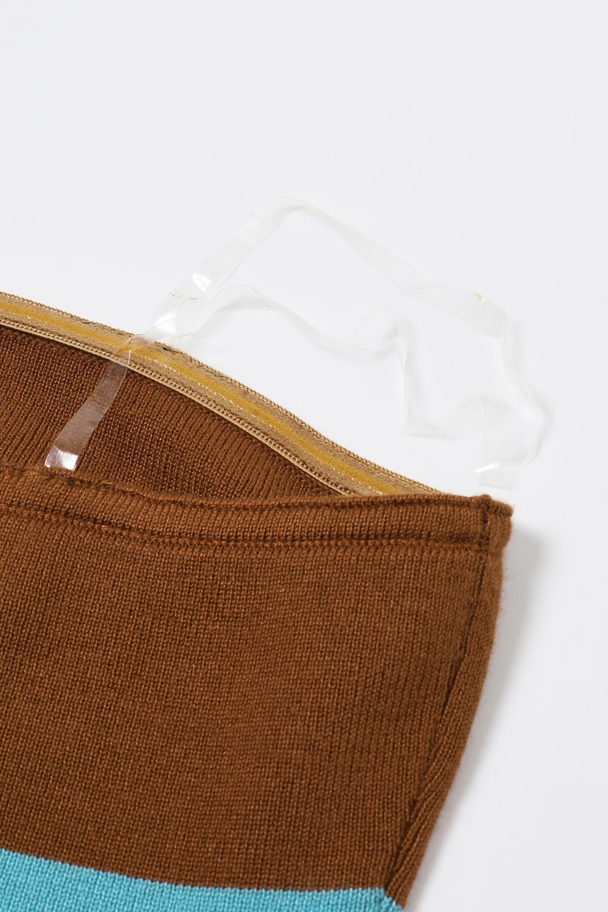 Valence Color Block Knit Tube Top