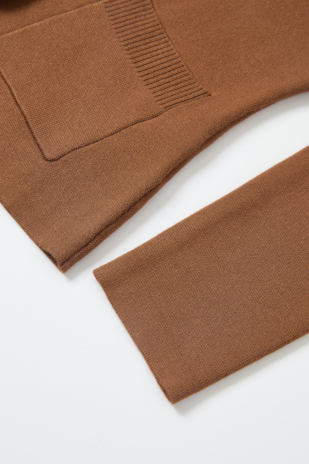 Nicole Long Sleeve Knit Top With Cut Away Details