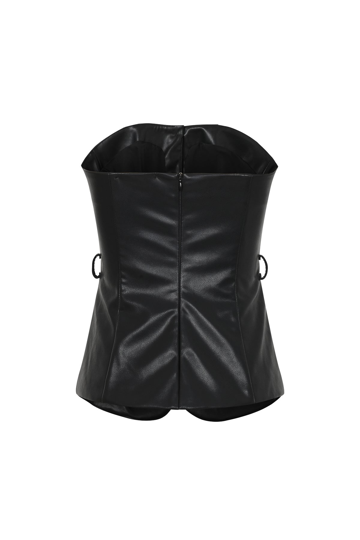 Monique Pu Tube Top with Embellished Buttons