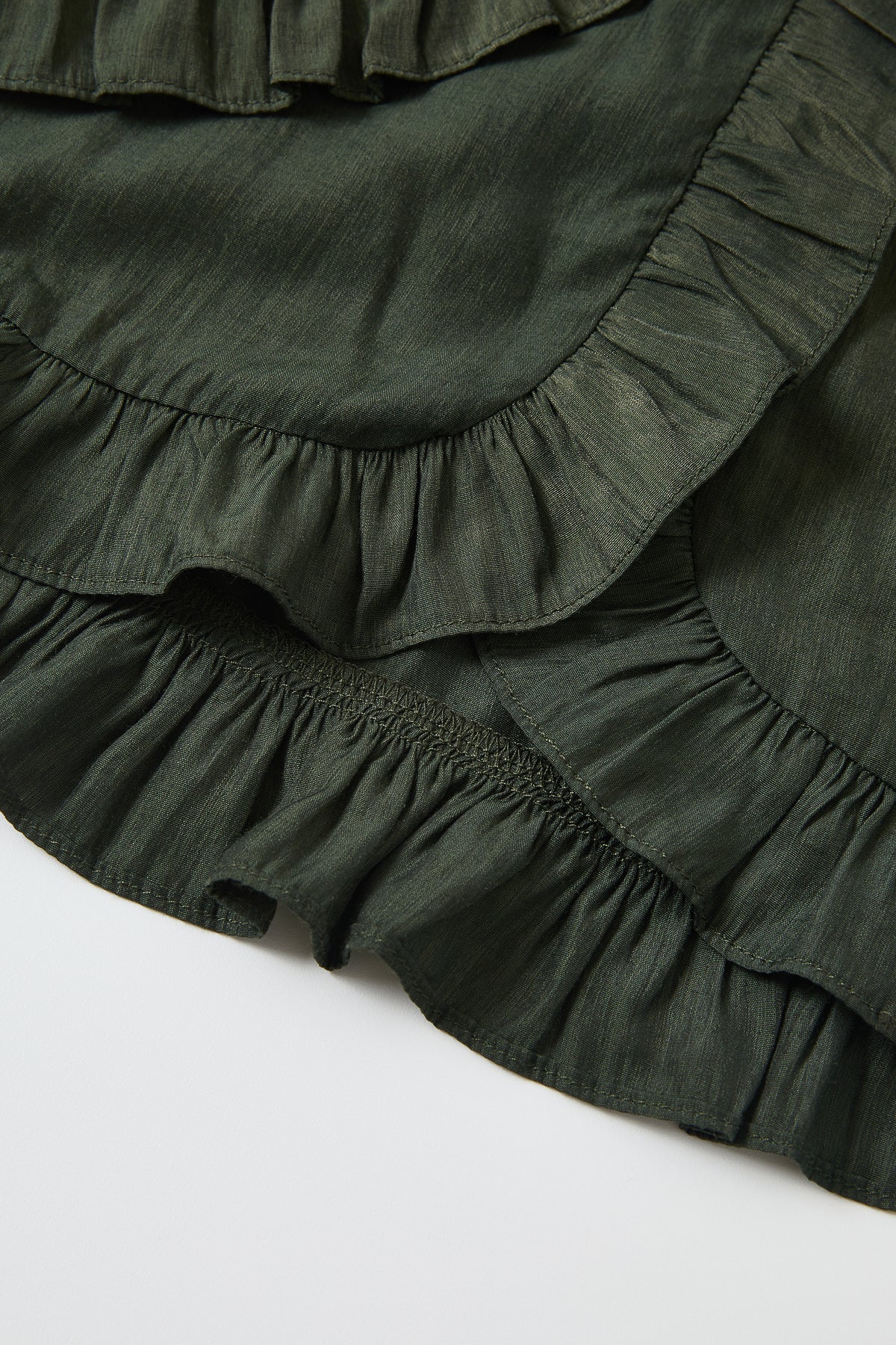 Celia Long Sleeve Ruffle Blouse