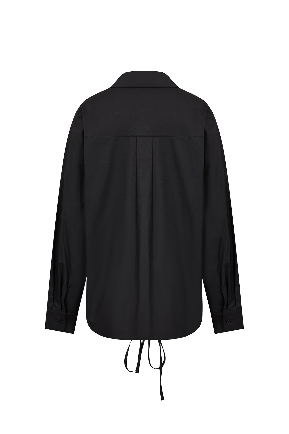 Woven Shirt With Lace Up