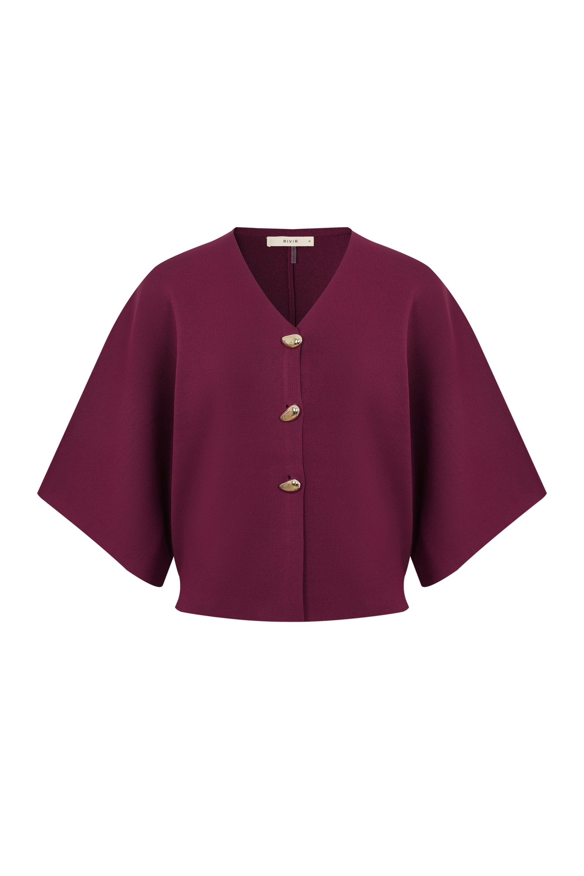 Sculpted Dolman Knit Top