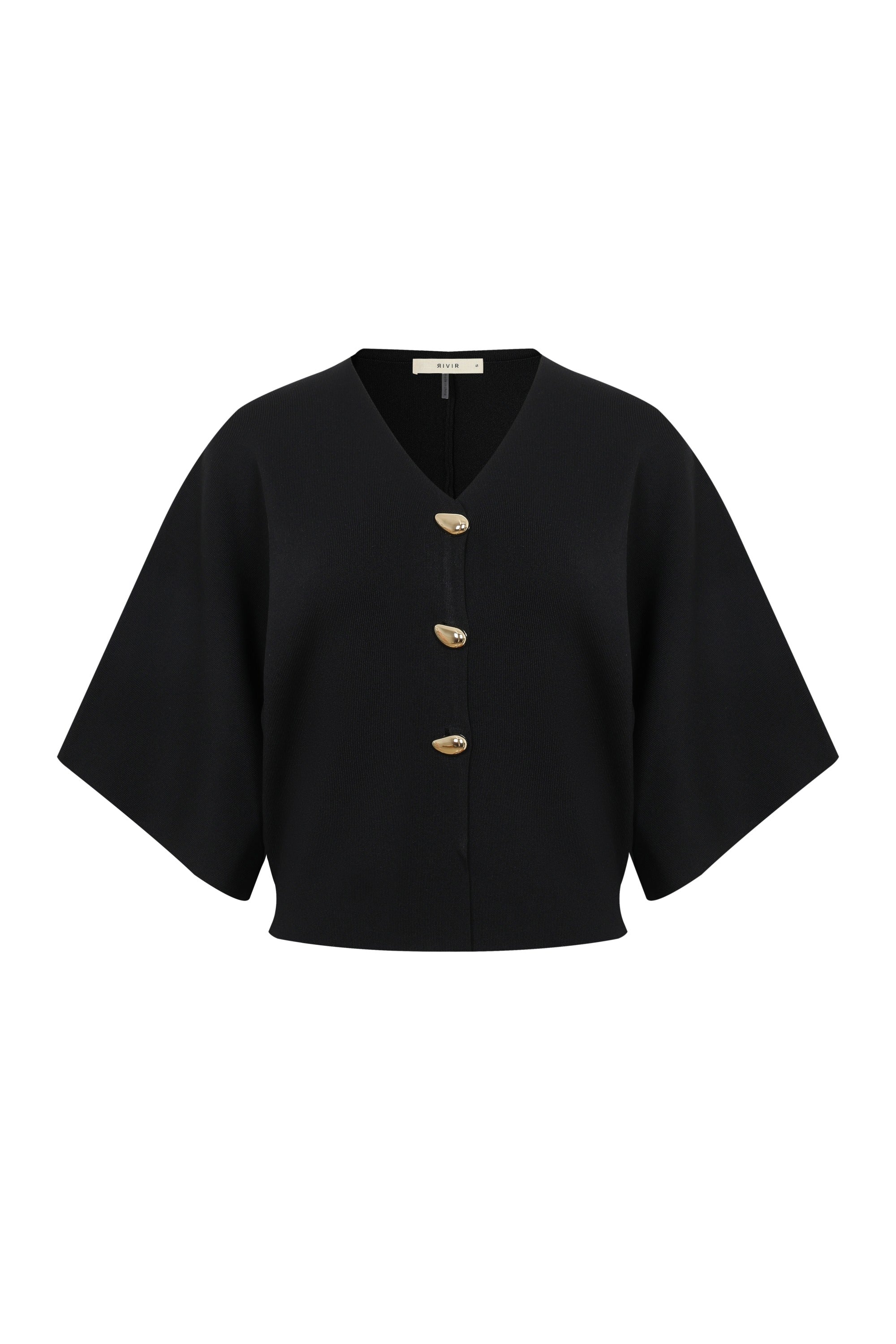 Sculpted Dolman Knit Top