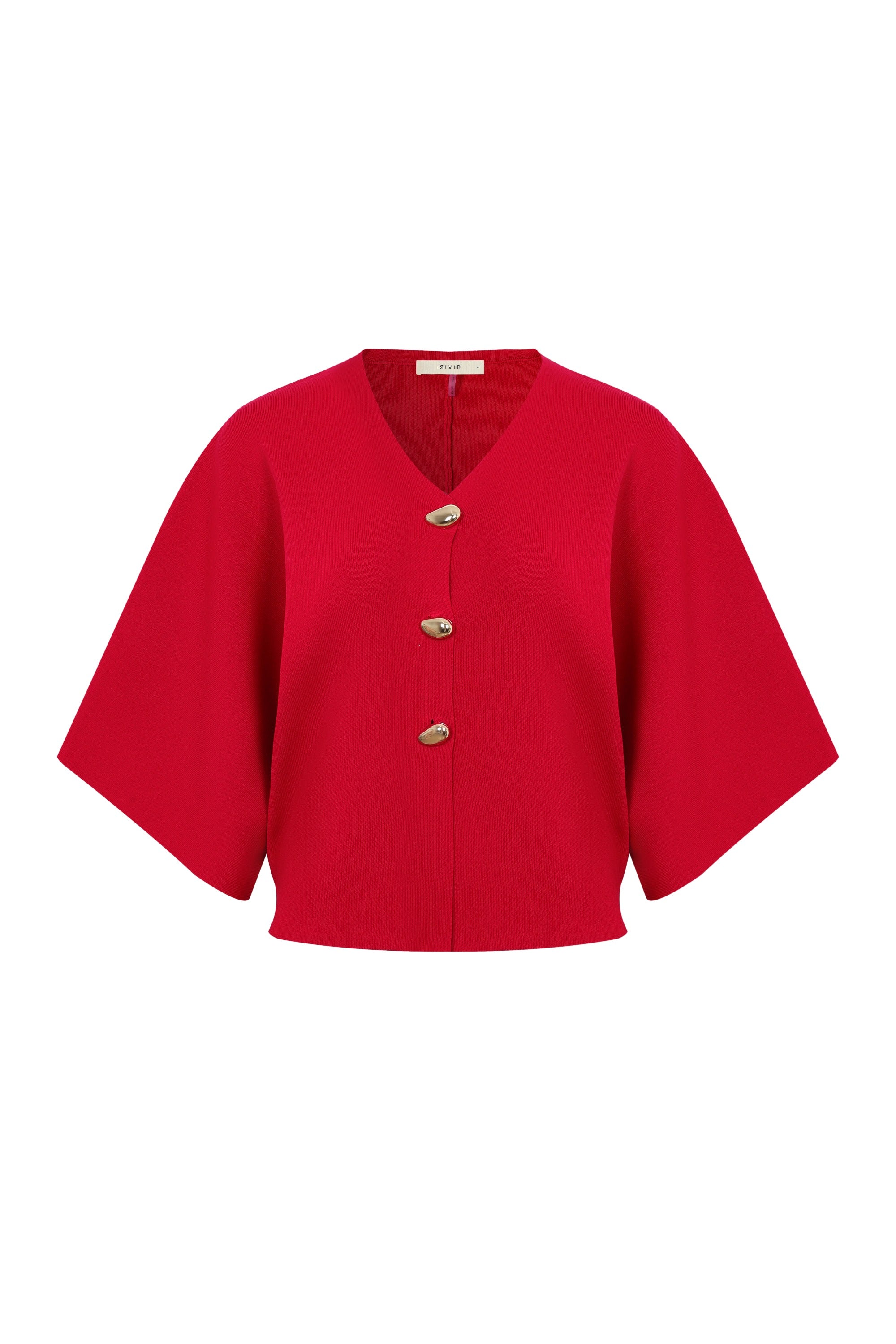 Sculpted Dolman Knit Top