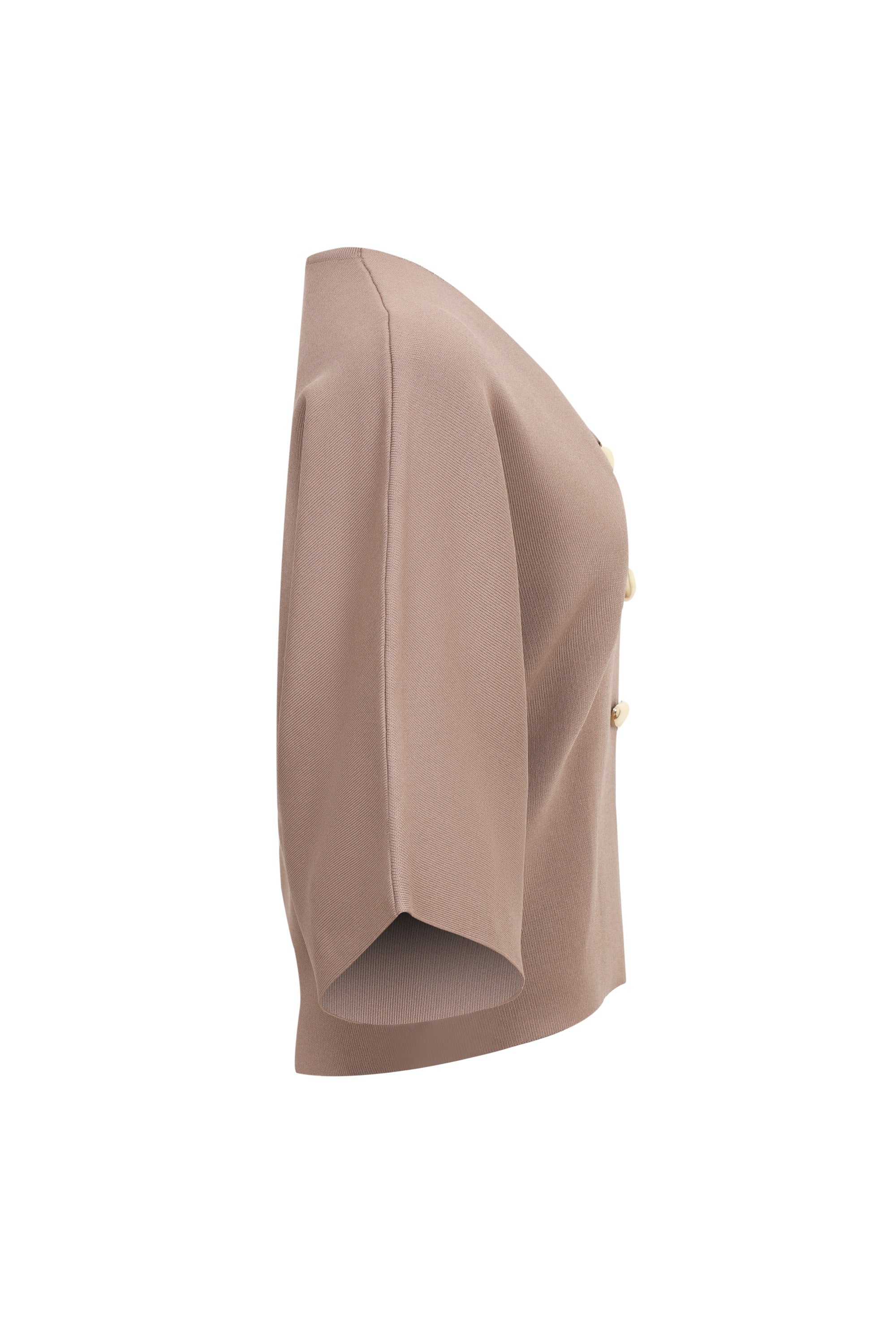 Sculpted Dolman Knit Top