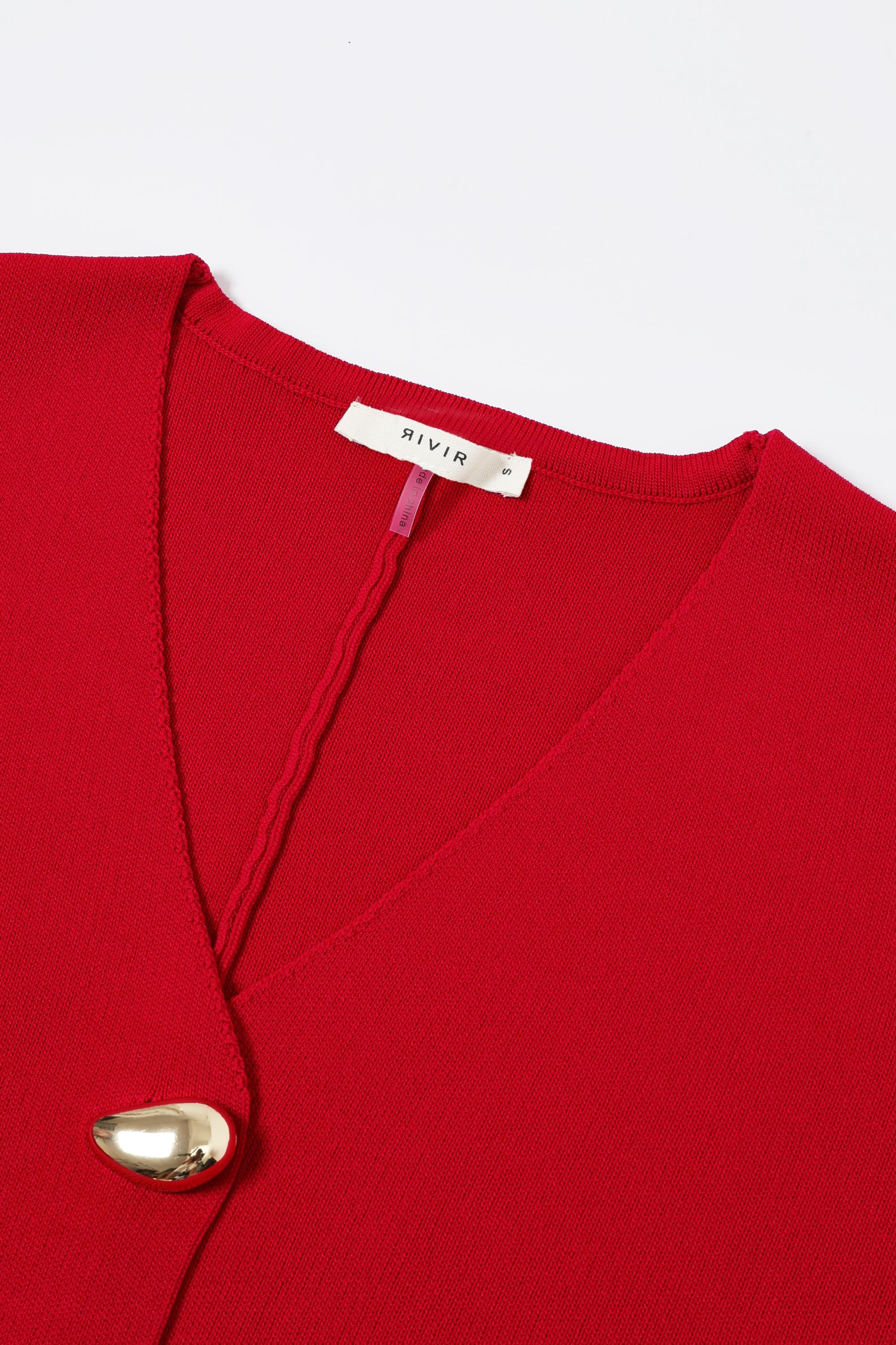 Sculpted Dolman Knit Top