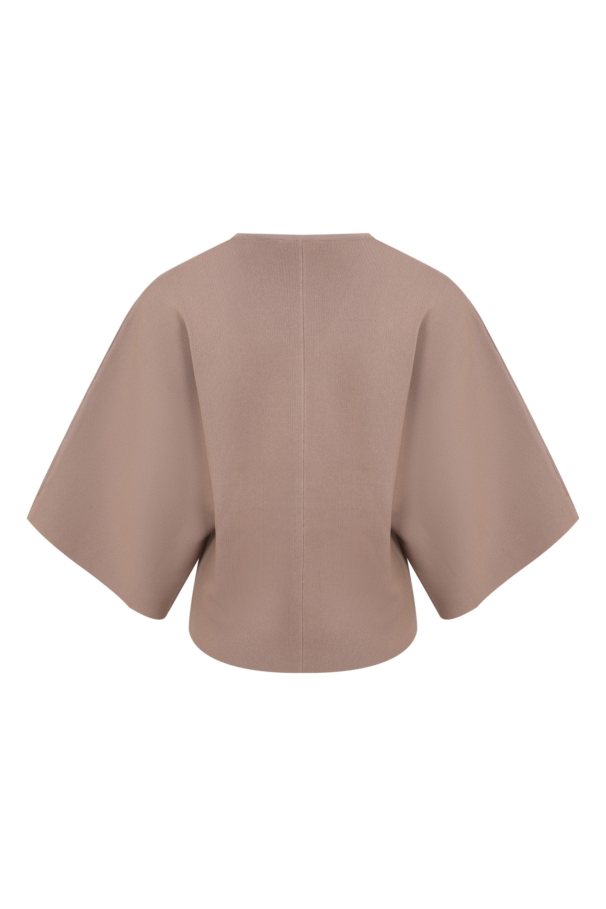 Sculpted Dolman Knit Top