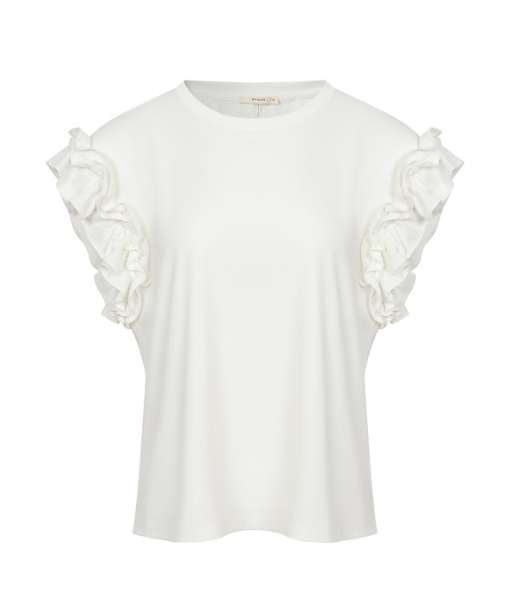 The Ruffle Sleeve Muse Knit Top