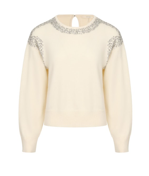 Helena Top With Rhinestone Detail