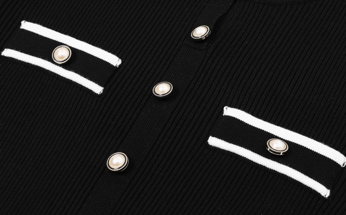 The Collarline Knit Dress