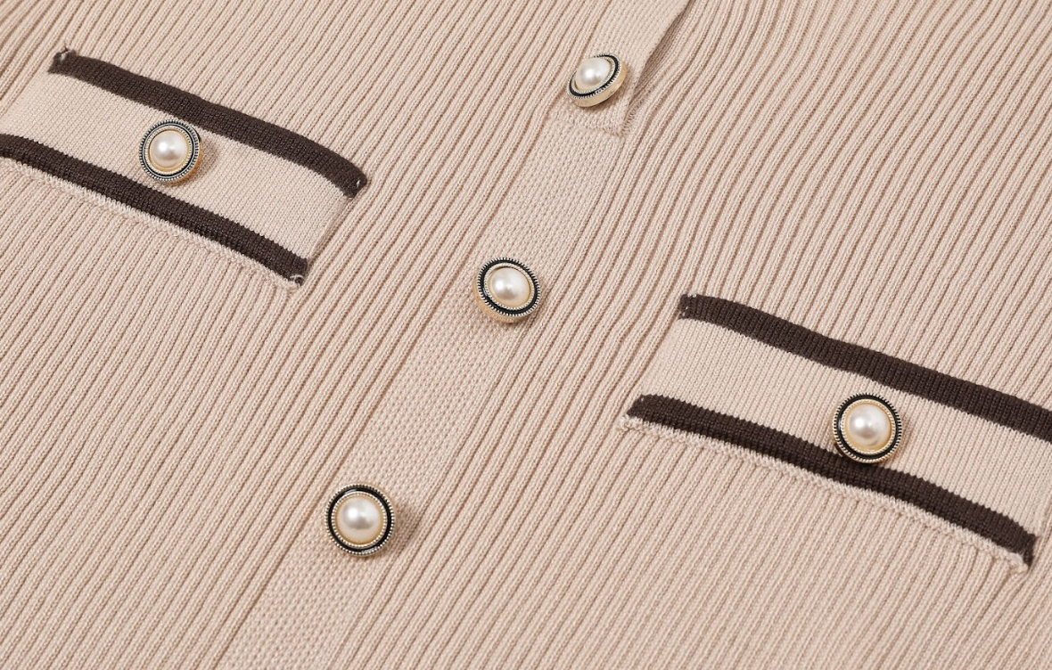 The Collarline Knit Dress