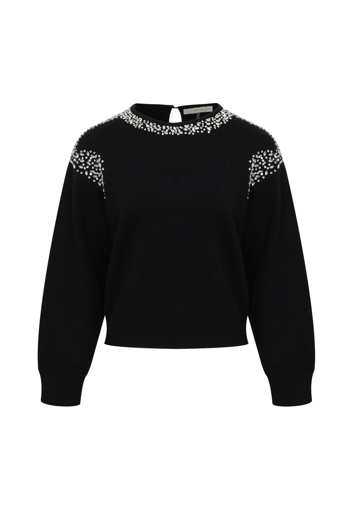 Helena Top With Rhinestone Detail