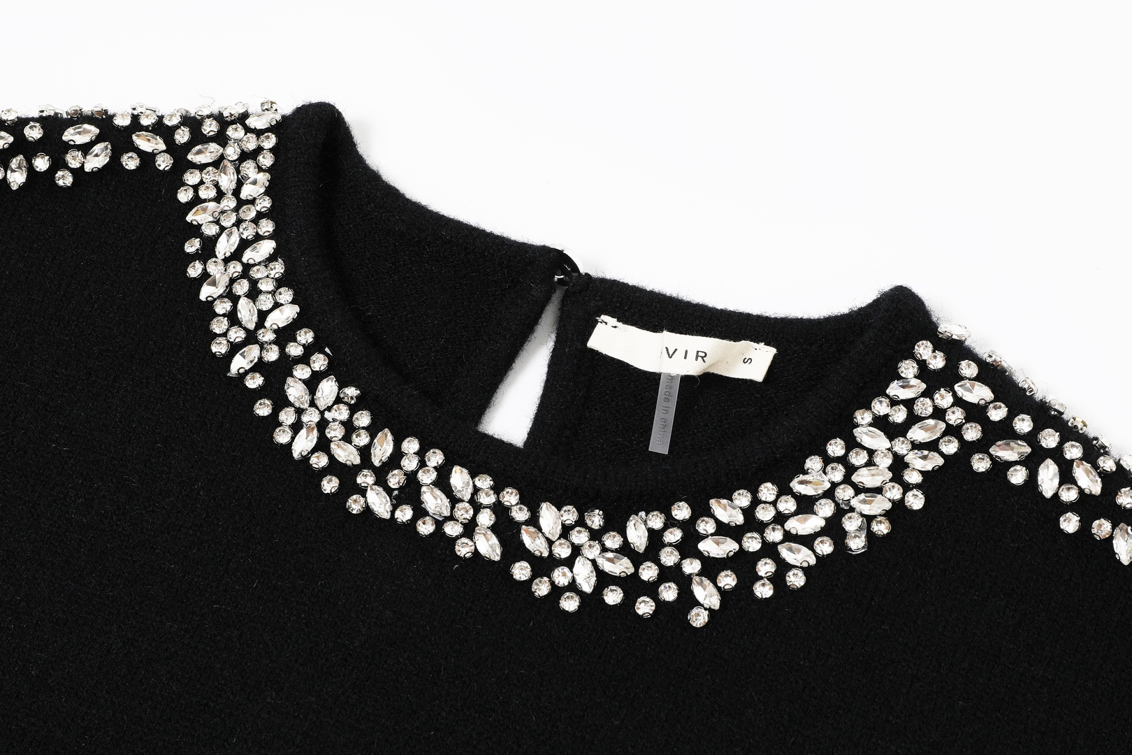 Helena Top With Rhinestone Detail