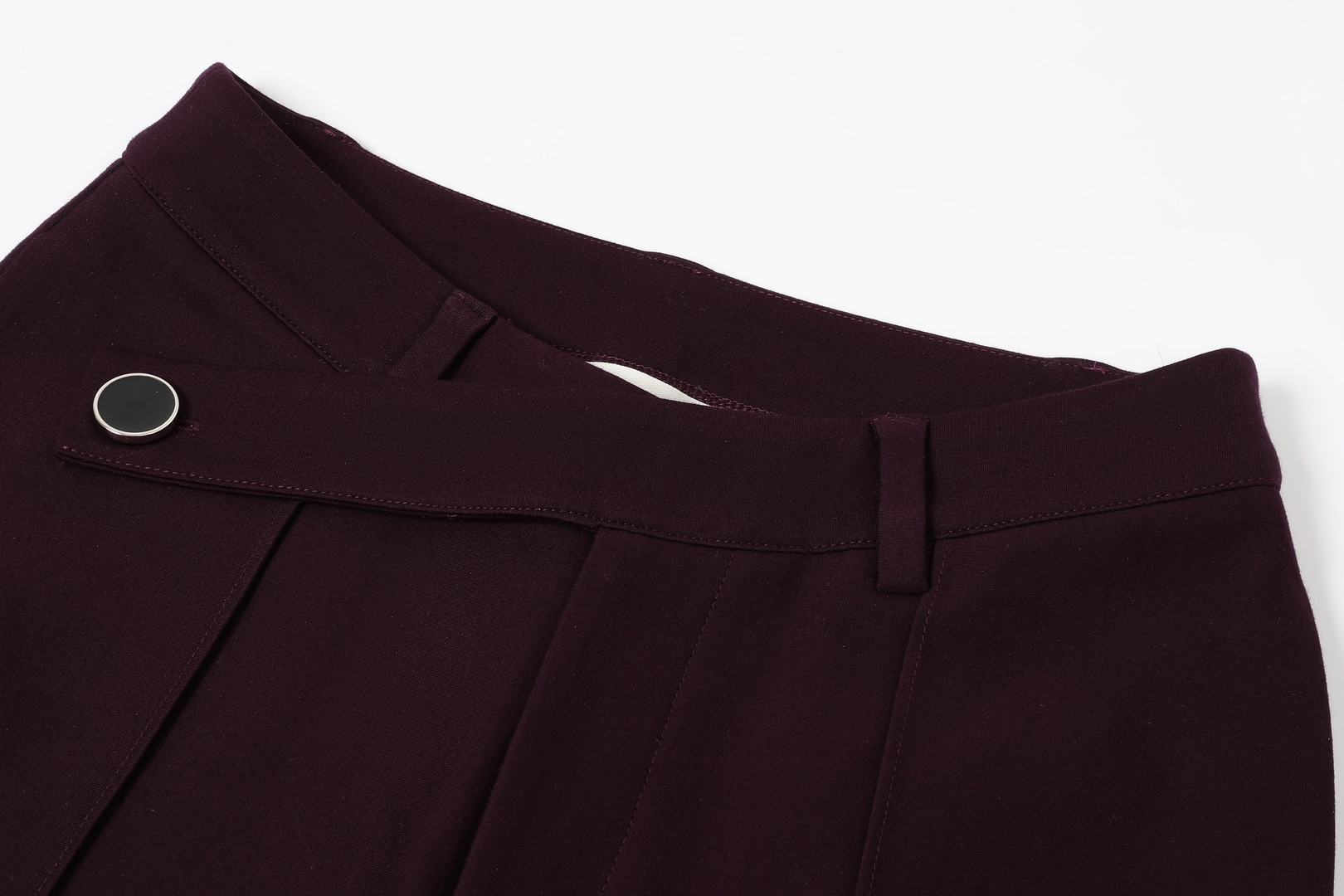 Calithea Knit Pants With Side Button