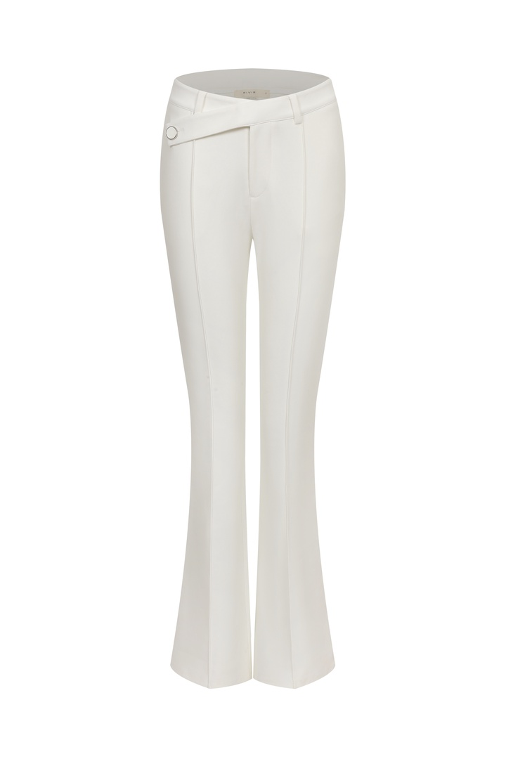 Calithea Knit Pants With Side Button
