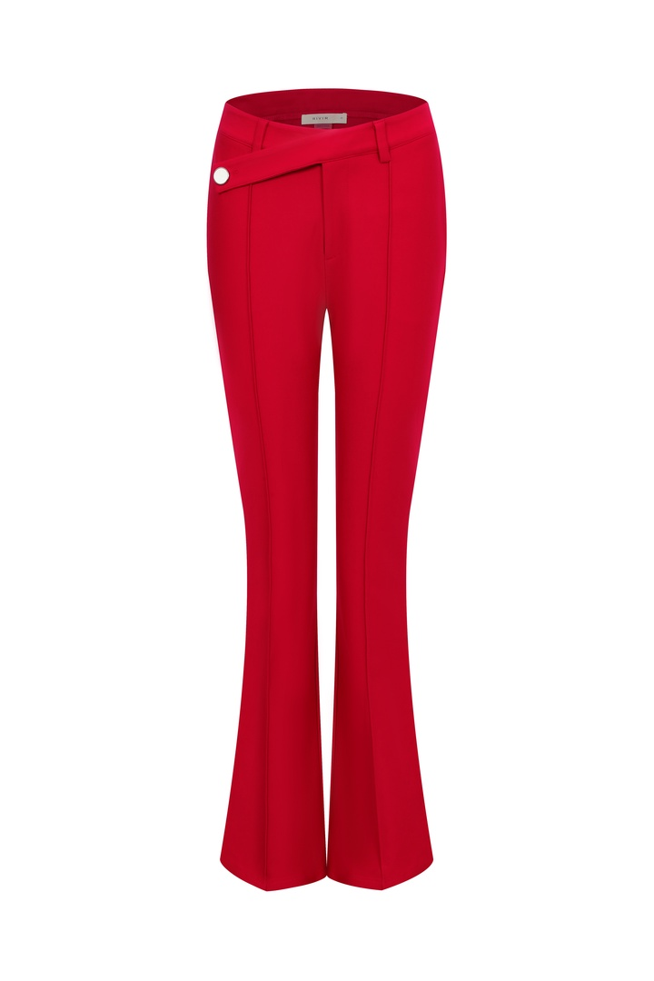 Calithea Knit Pants With Side Button