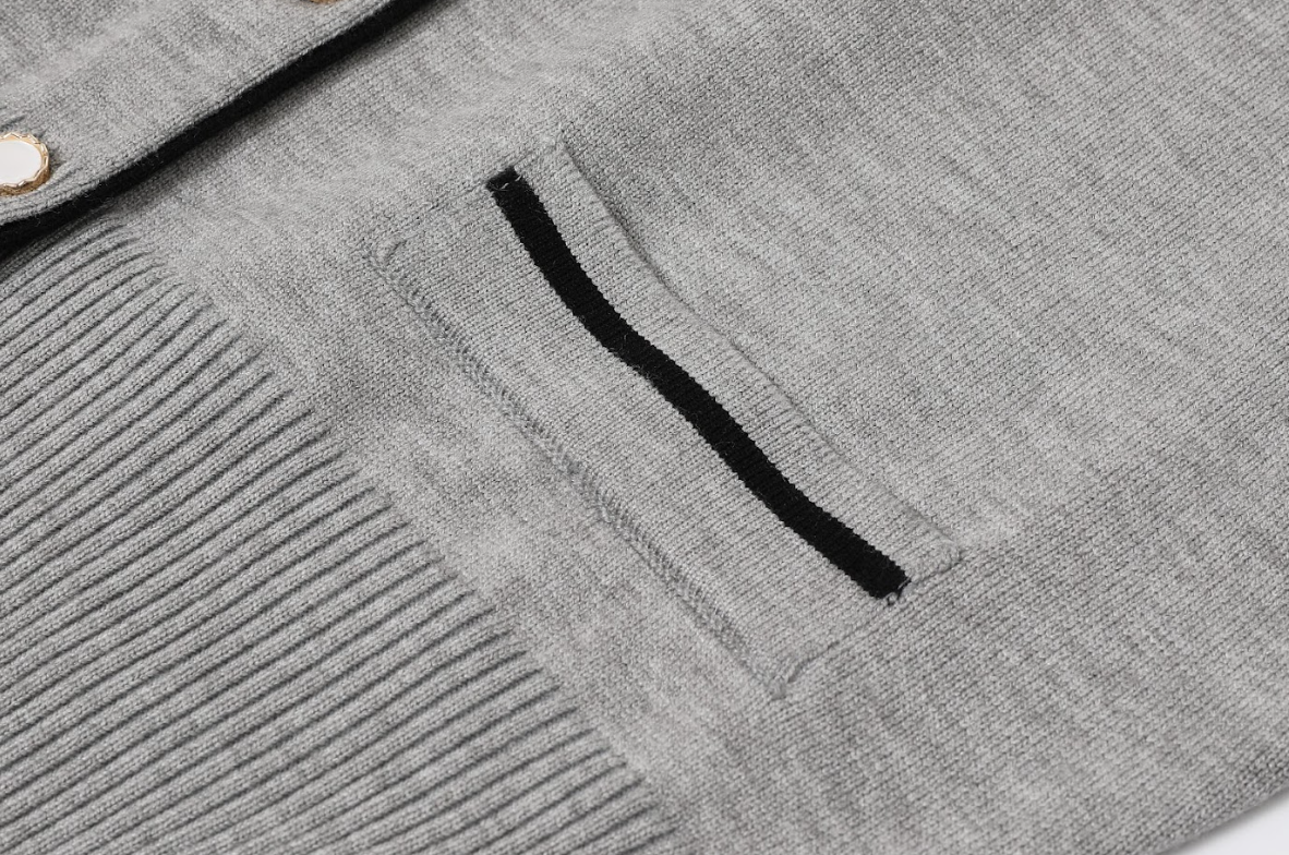Julie Prep Cardigan With Collar