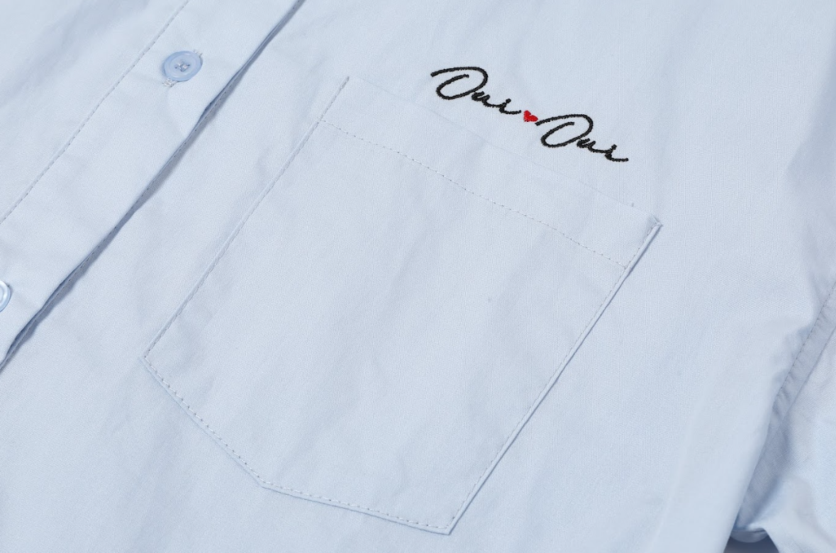 Oui Oui Embroidered Shirt