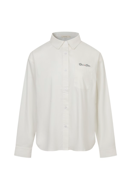 Oui Oui Embroidered Shirt